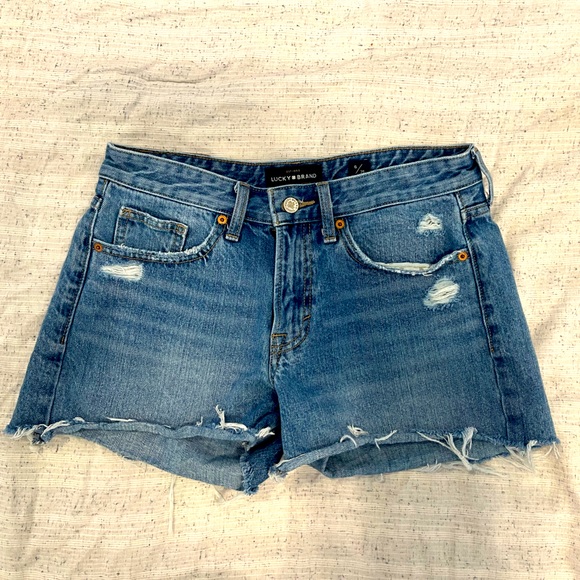 Lucky Brand Pants - LUCKY BRAND Denim Cutoff Shorts